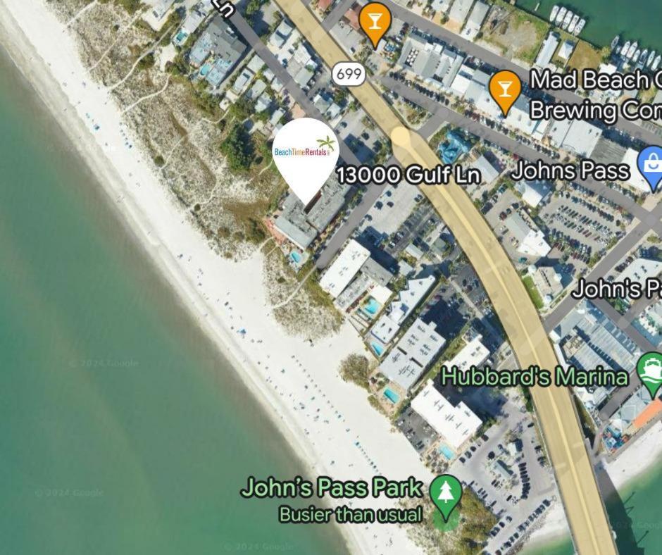 Beachfront Madeira Norte St. Pete Beach Eksteriør bilde